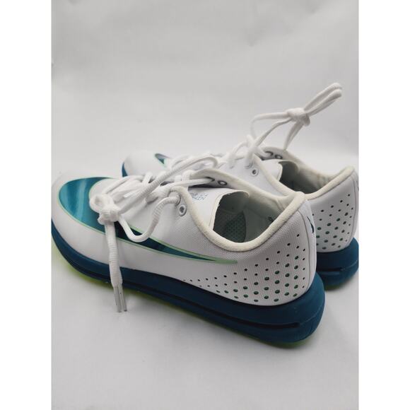 mens 9.5 Nike Zoom Triple Jump Elite 3 White Training Track Shoes HV6425 100